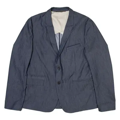 BOSS Mens Blazer Jacket Blue M
