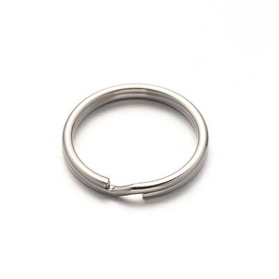 Tarnish Resistant 304 Stainless Steel Split Key Rings