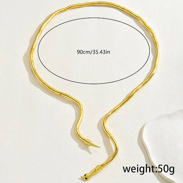 European & American Style Snake Shape Iron Bangles for Women
