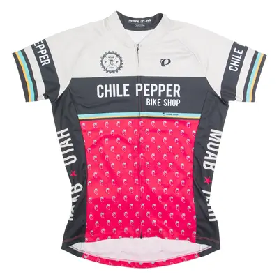 PEARL IZUMI Cycling Zip Up Womens Jersey Black High Neck L