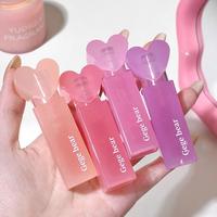 Moisturizing Lip Oil, 4 Counts/set Hydrating Lip Balm, Plumping Lip Oil for Girls & Women, Lip Plumper Gloss, Christmas Gift
