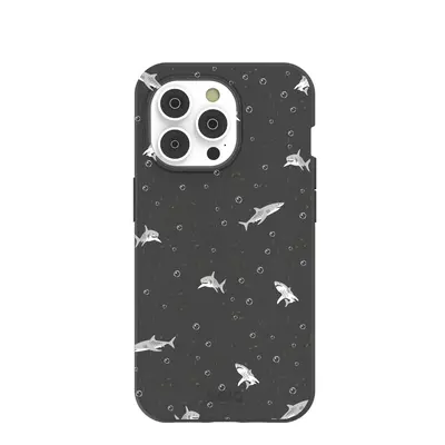 Black Lil Sharks iPhone 14 Pro Case