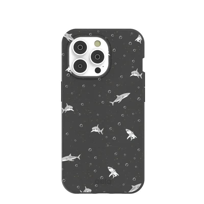 Black Lil Sharks iPhone 14 Pro Case