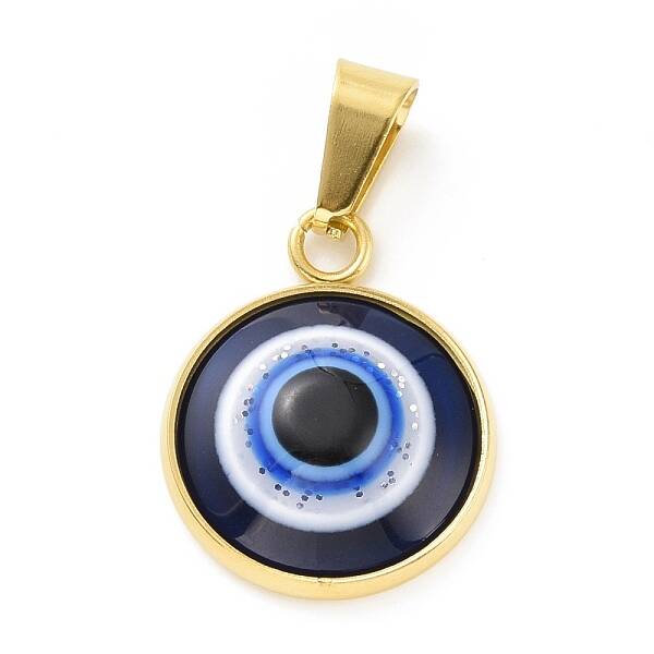 PVD Vacuum Plating Handmade Resin Pendants
