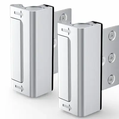 【Buy 1 get 1 free, total of 2】2 Pack Upgraded Door Lock Home Security Withstands 800 lbs Heavy Duty Door Reinforcement Sa...
