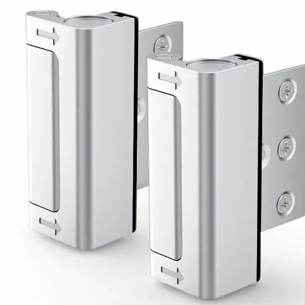 【Buy 1 get 1 free, total of 2】2 Pack Upgraded Door Lock Home Security Withstands 800 lbs Heavy Duty Door Reinforcement Sa...