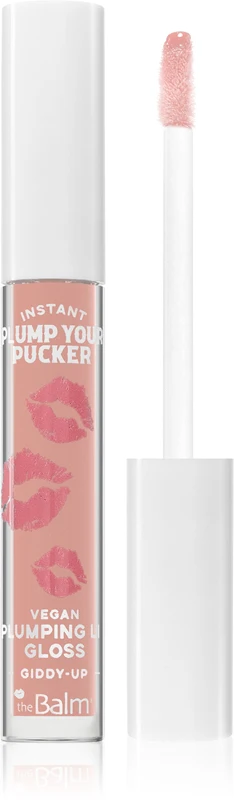 theBalm Plump Your Pucker Plumping Lip Gloss Color Giddy-Up 2.7ml