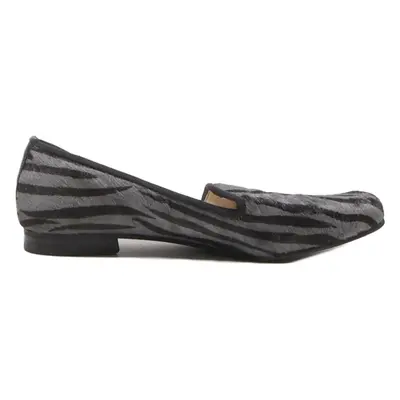 COLE HAAN Loafer Shoes Grey Straw Womens UK 4