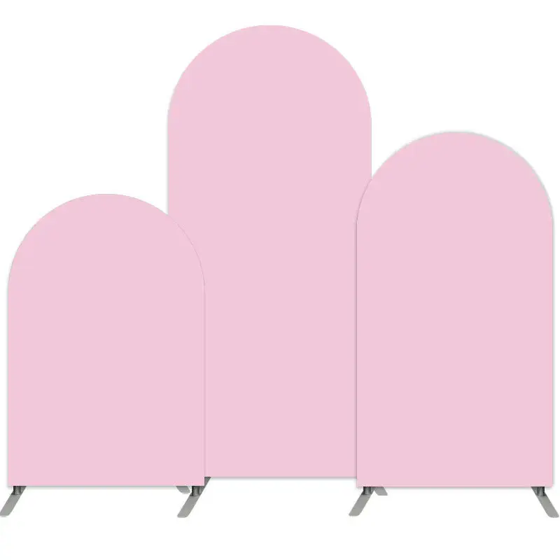 Aperturee Light Pink Decro Double Sided Party Arch Backdrop Kit | Circle Arch Backdrop Diy | Diy Chiara Backdrop Cover | Roun...