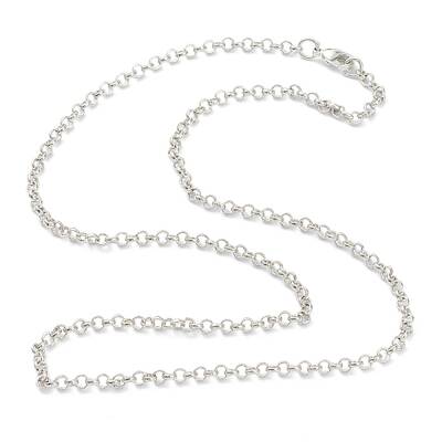 Brass Rolo Chain Necklace Making