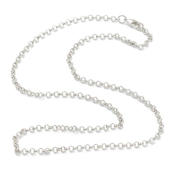 Brass Rolo Chain Necklace Making