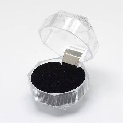 Transparent Plastic Ring Boxes