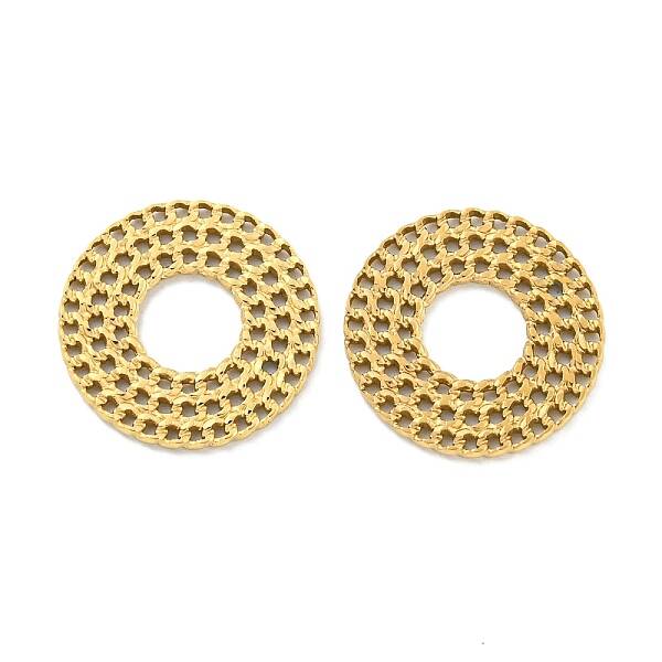 PVD Vacuum Plating 304 Stainless Steel Linking Rings
