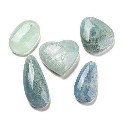 Natural Aquamarine Pendants
