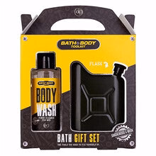 Accentra Bath and Body Toolkit - Men's Shower Grooming Gift Set