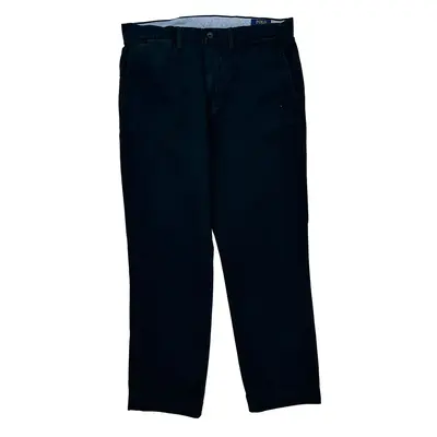 Ralph Lauren Chinos - 34W 29L Black Cotton Blend