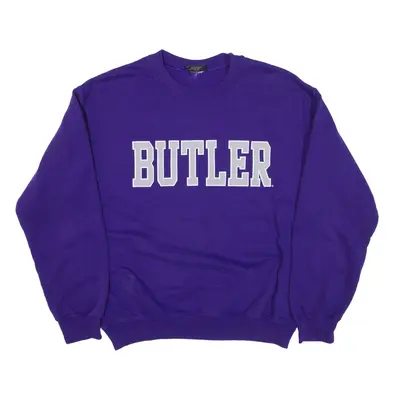 GILDAN USA Heavy Blend Butler Sweatshirt Purple Mens M