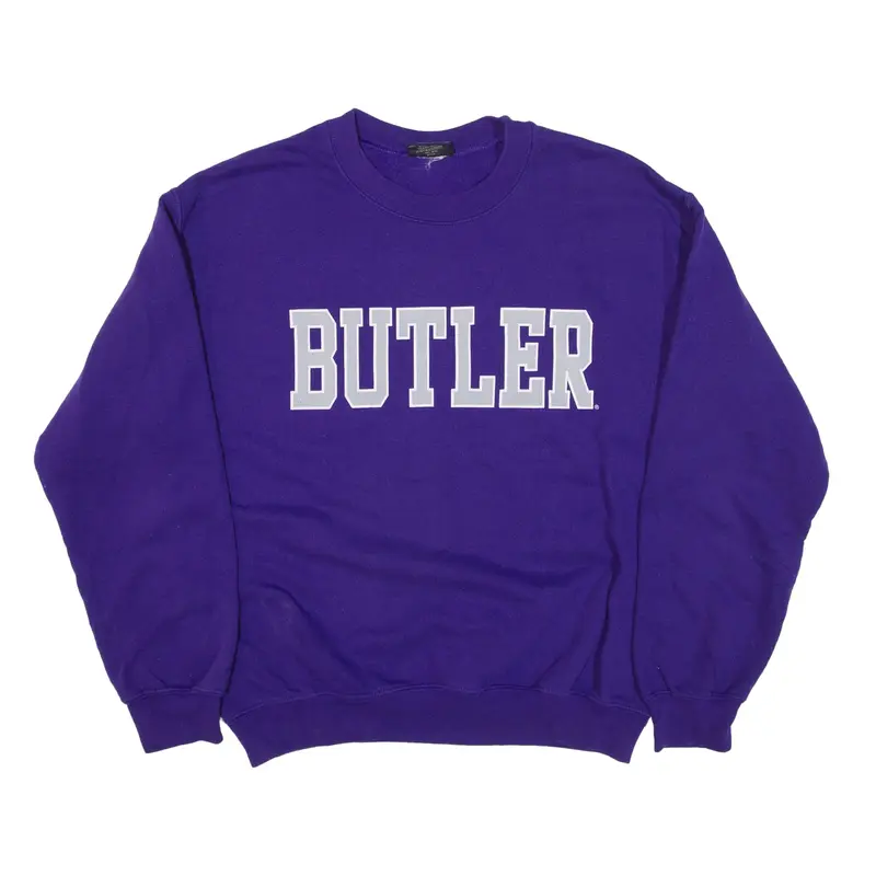 GILDAN USA Heavy Blend Butler Sweatshirt Purple Mens M