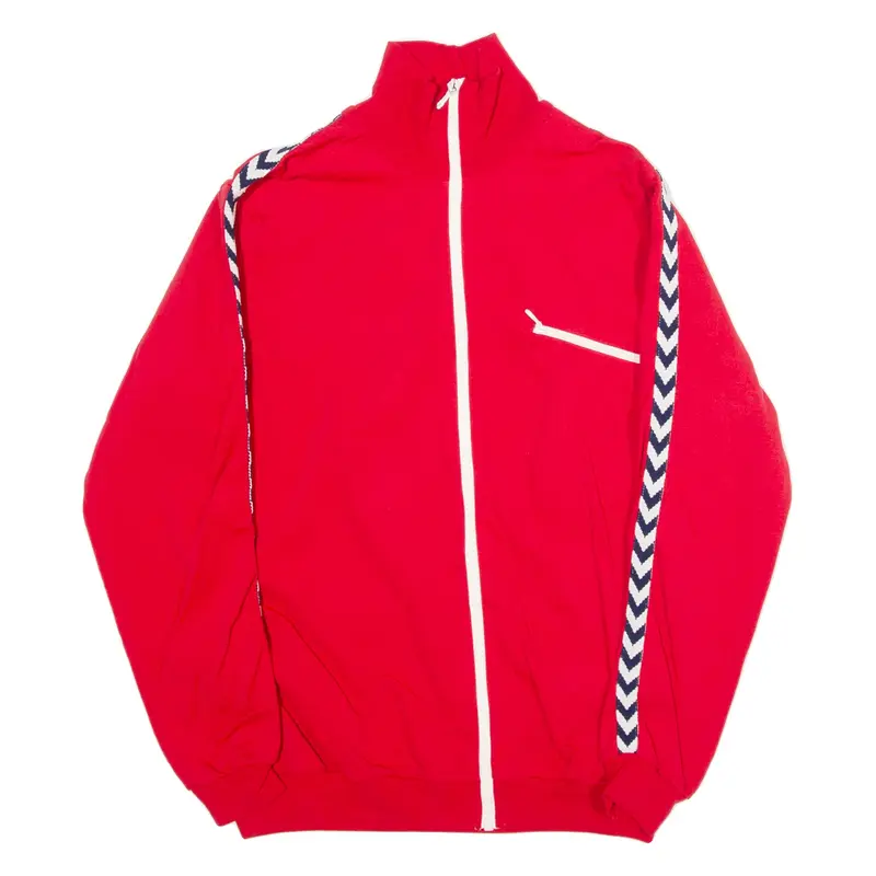STRETCH Mens Track Jacket Red S