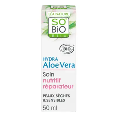 LÉa nature so bio étic Hydra Aloe Vera - Repairing and Nourishing Treatment, 50 ml