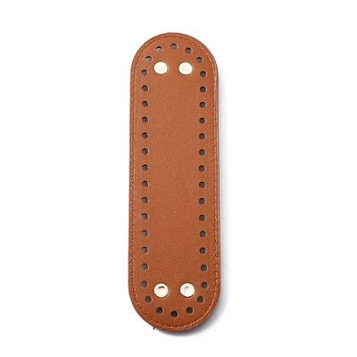 PU Leather Knitting Crochet Bags Nail Bottom Shaper Pad