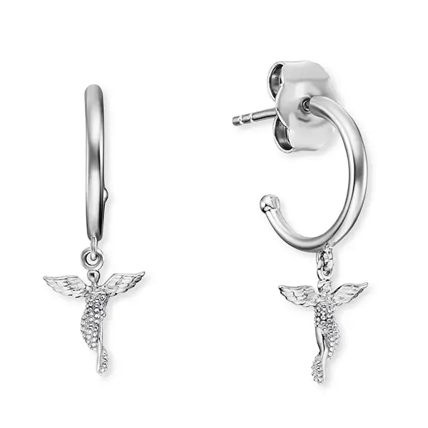 Engelsrufer Silver earrings Angel ERE-LILANGEL-CR