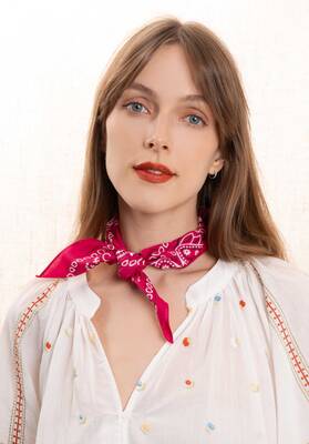 Scarf Carrebrod Pink | Color: PINK | Size: U