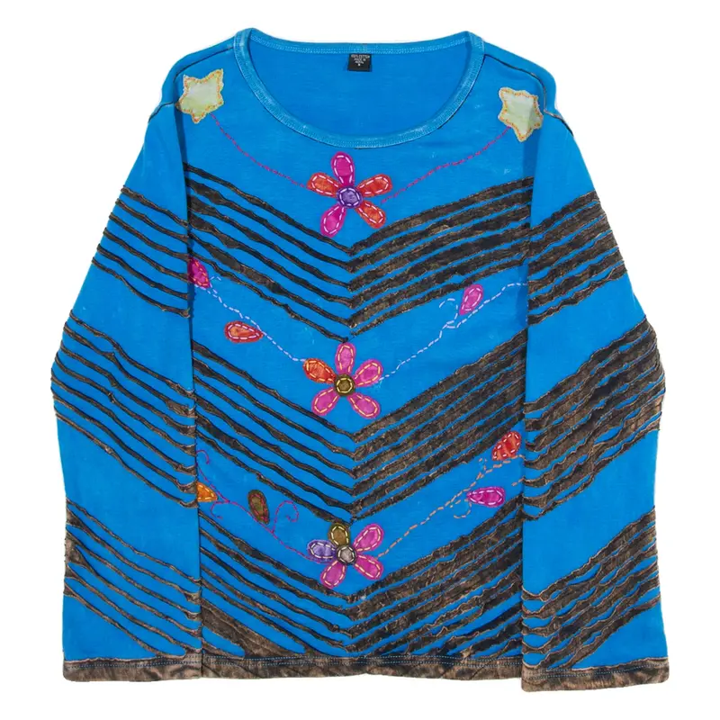 Womens Sweatshirt Blue S