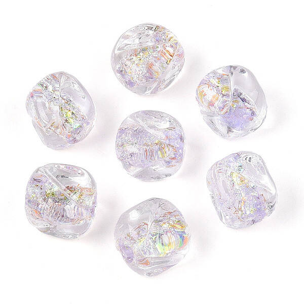 Handmade Foil Lampwork Beads