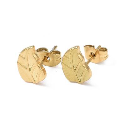 Ion Plating(IP) 304 Stainless Steel Stud Earring for Women