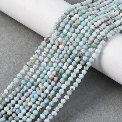 Natural Larimar Beads Strands