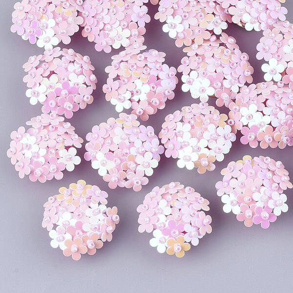 PVC Paillette Cabochons