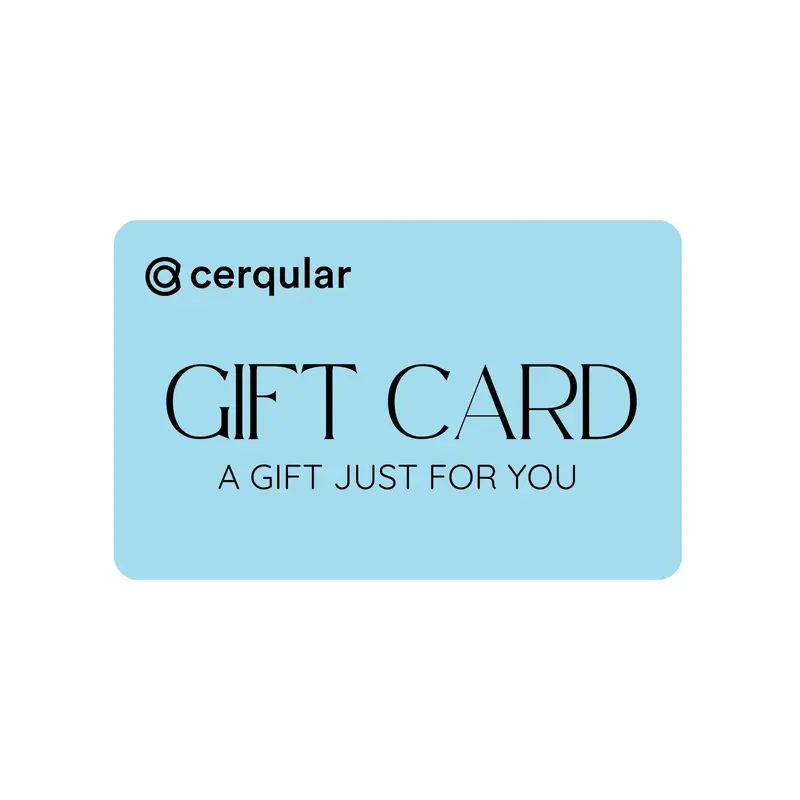 Cerqular Gift Card - Baby Blue | Denominations: $120.00