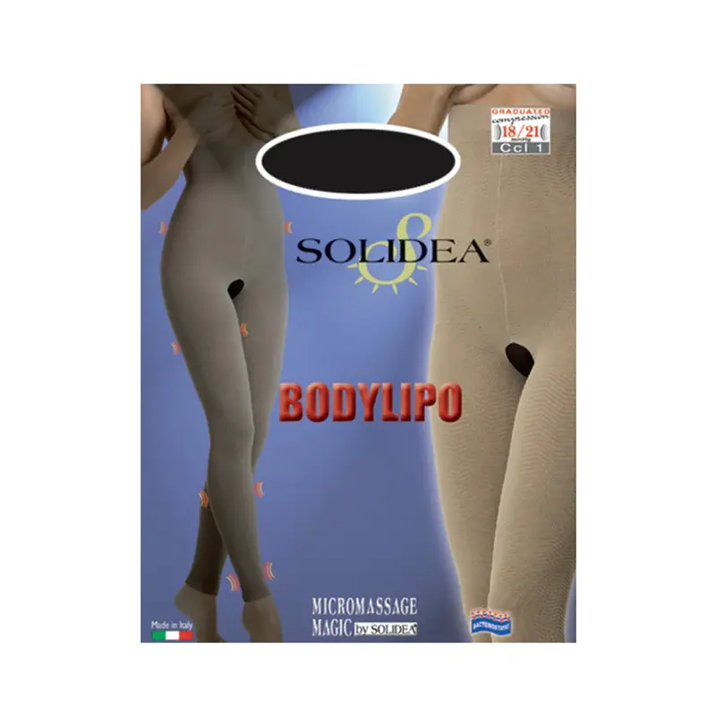 Solidea Bodylipo Leggings High Waist Graduated Compression 18/21mmHg 1S Black