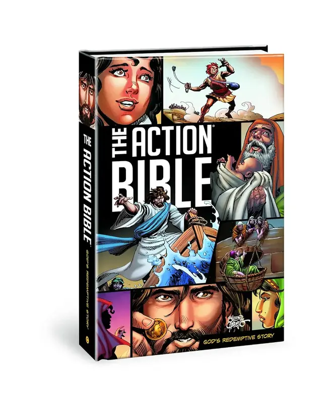 The Action Bible – Discover God’s Story of Redemption with Dynamic Illustrations by Sergio Cariello
