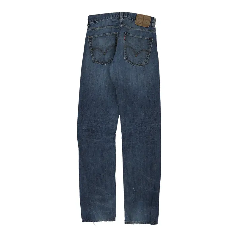 511 Levis Skinny Jeans - 30W UK 10 Blue Cotton