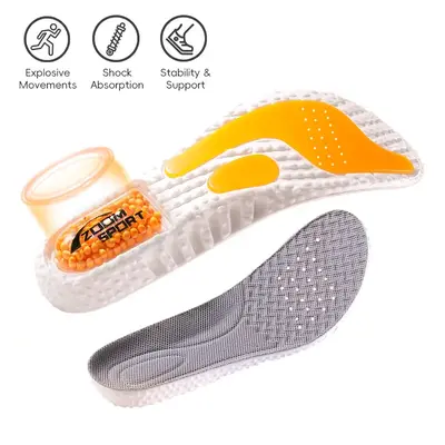 Sports & Work Insoles for Men & Women - Plantar Fasciitis Arch Support Orthotics for Work, Running, Sports & All-Day Wear - ...