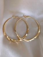 Minimalist Temperament Hoop Earrings, Fashionable All-match Earrings for Women,  Non Tarnish Jewelry, Trendy Exquisite Jewelr...