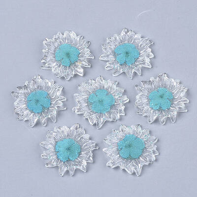 Transparent Clear Epoxy Resin Cabochons