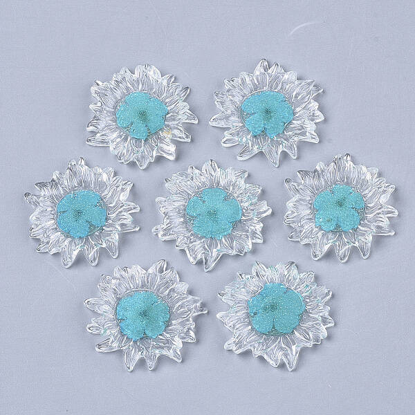 Transparent Clear Epoxy Resin Cabochons