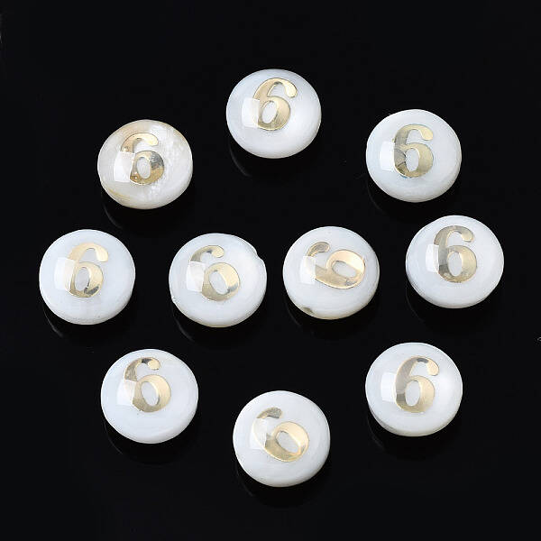 Natural Freshwater Shell Beads