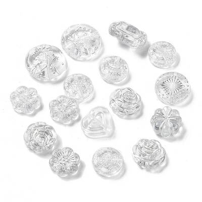 Transparent Acrylic Beads
