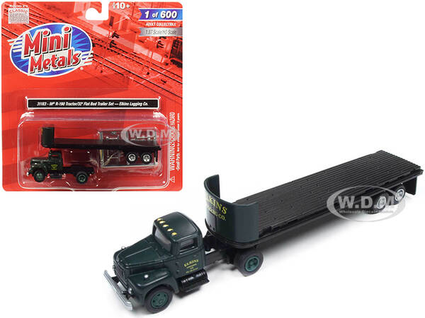 IH R-190 Tractor Truck with 32 Flatbed Trailer \