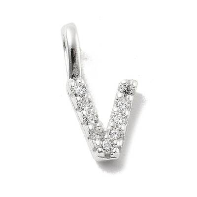 925 Sterling Silver with Cubic Zirconia Charms