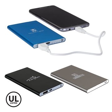 13 Customized Epsilon 4000mAh Mobile Power Bank - Aluminum & UL ...
