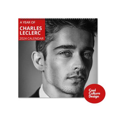 Charles Leclerc Calendar Vol.1 - 2024 Calendar, Wall Calendar 2024, Planner 2024