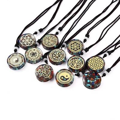 Orgonite Chakra Necklaces