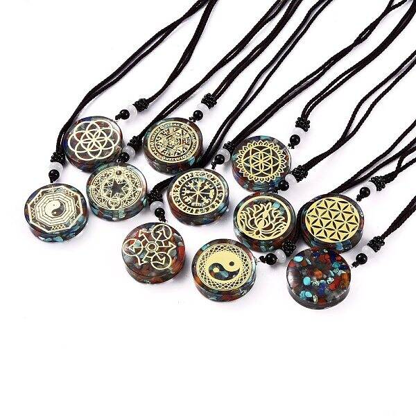 Orgonite Chakra Necklaces