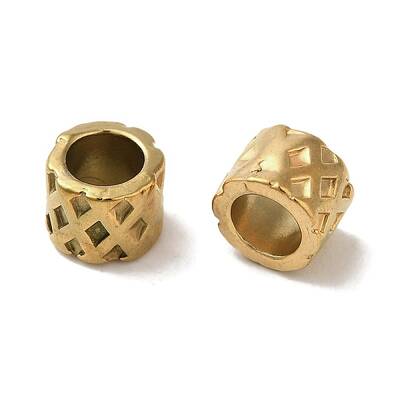 Ion Plating(IP) 304 Stainless Steel European Beads