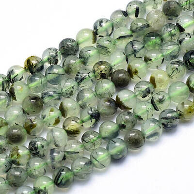 Natural Prehnite Beads Strands